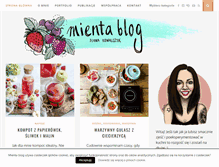 Tablet Screenshot of mientablog.com